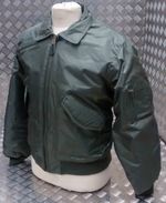 MA2 CWU US Military Style Bomber Jacket MOD/Scooter/Bikers Green - All Sizes NEW