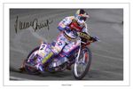 JASON CRUMP SPEEDWAY SIGNED PHOTO PRINT