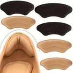 4 Pairs Heel Grips Pads Liner Cushions For Loose Shoes Foot Care Protector