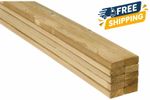 3.6m Pressure Treated Timber Fence Slats 44x20.5mm Planed Battens Pack of 10