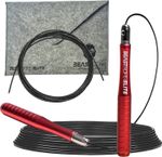 Beast Gear Skipping Jump Rope Steel Wire PVC Adjustable Ball Bearing Gym Workout