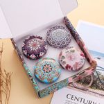 Scented Candles Gift Set 4 Pack (C-06) Freesia, Sandalwood, Rose and Gardenia