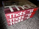That's EX90 Type II High Position Recordable Audio Cassette 90min Jewel Case NOS