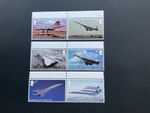 Royal Mail Stamps Jan 2026 CONCORDE Set of 6 MNH. Top Marginals. Airplane