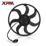 Radiator Fan Motor 4-Pin 13.5 V Without Fan Frame For Skoda Kamiq 320 W 440 mm