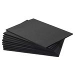 EVA Foam Sheets Black 12 Inch x 9 Inch 6mm Thickness for Crafts DIY 10 Pcs
