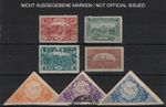 TURKEY A627/629, 748 Unprinted = TURKEY Scott #549/50 = TURKIYE Isfila 872/3