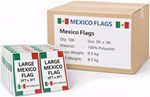 100 X Mexico Flags 5x3 ft 150x90cm Wholesale Bulk World Cup 2026 Cinco de Mayo