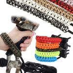 22-Colors Arrow Wrist Sling Compound Bow Adjustable Braided Parachute Cord