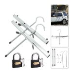 2 Pack Roof Rack Ladder Clamps Set Lockable Strong & Secure Car & Van Brackets
