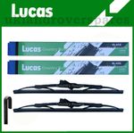 LAND ROVER DEFENDER 90/110/130 LUCAS WINDSCREEN WIPER BLADES 13" PAIR PRC8559