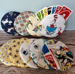  Handmade Playing Card Holder, various fabric choices, children/arthritic hands