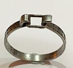Antique Vintage Souvenir Metal Collar. Old Miniature Rare Unusual Item.