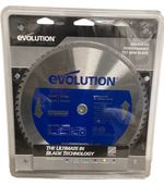 Circular Chop Saw Blade TCT 355mm x  25.4mm Evolution M355TCT-66CS Steel Cutting