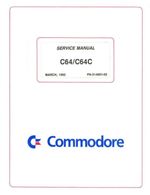 COMMODORE C64 C64C COMPUTER SERVICE REPAIR WORKSHOP MANUAL REPRINTED 1992