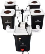 RDWC Four 20 Litre Bucket Hydroponic System