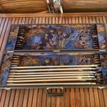 Violin Bows 3/4 with 24 Case, 7 Pieces, Very Good Condition