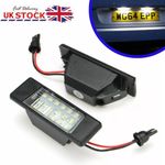 Pair LED Rear Number Licence Plate Lights Units Lamps For Nissan Qashqai J10