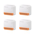 SONOFF MINI R4 Smart Light Switch 2-Way Wi-Fi Smart Switch Remote Control 4 Pack