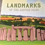 Landmarks of the British Isles 10p Coin Collection Album Ring Binder 01370
