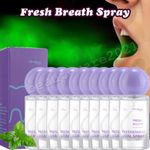 8/10x Minty Fresh Breath Freshener Mouth Oral Spray For Bad Breath Long Lasting