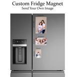 Fridge Tiles Fridge Magnet Set Personalised Photo Magnets Photo Gift for Mum