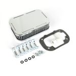 Weber DGAV DGAS DGV DGMS carb pancake air filter cleaner 45mm 1.75" tall EMPI