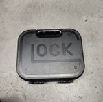 GENUINE GLOCK BLACK PLASTIC PISTOL STORAGE BOX CASE