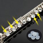 Flute Hole Plug Silicone Key Hole Cover Open Instrument Maintenance Kit 10pcs