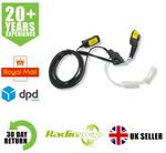 TWO WIRE COVERT EARPIECE 11ACH2042H4 FITS HYTERA PD785 PD785G TWO WAY RADIO