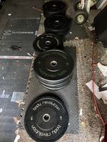 190kg Body Revolution Olympic Bumper Plates Set