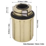 High Strength 11 Speed Bike Freehub Body For Mountain Road Bikes