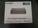D-Link DGS-108 8-Port Gigabit Ethernet Switch