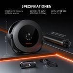 Spider Farmer Grow Tent Heater 540W w/ Temp Control, Day/Night Sensors&24H Timer