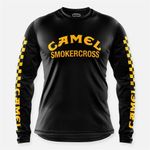 Retro Camel WEBIG Motorcycle Jersey Team Bicycle Downhill MTB Yellow Clothes Cic