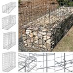 4mm Galvanized Gabion Baskets Wire Mesh Cage for Retaining Wall Erosion Control 