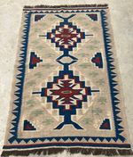 Vintage Traditional Handmade Beautiful Turkish Kilim Floor Rug Carpet 176x115 cm