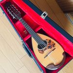 Kiso Suzuki Venezia M-50 Mandolin Japan, Rare Model w/ Hard Case