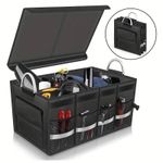 Car Boot Organiser Heavy Duty Collapsible Foldable Tidy Storage Trunk Box