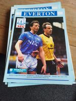 8 X Everton 1988/89 Division One Programmes 
