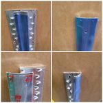 Carpet Door Bar Trims - Metal Threshold Bars - silver or gold - 90cm & 117cm