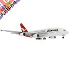 1:300 A380 Qantas Airways Civil Airliner Paper Model Unassembled DIY Plane