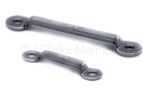 25mm 50mm Stainless steel webbing bridge boat sprayhood footmans jackstay loop 