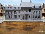 20mm Normandy Town Set B  Wargaming - Tabletop - 4 Buildings detailed 3D prints