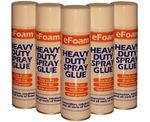 500ML HEAVY DUTY SPRAY ADHESIVE GLUE FOR FOAM CARPET TILE CRAFT FABRIC PACKAGING