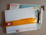 Rotring Rapid A3 Drawing Board 522403 Drafting Table Parallel Ruler Boxed