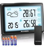 Weather Stations with Wireless Outdoor Sensor,BANRIN Weather Station for...