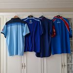 England Cricket Shirts & Tops Bundle Mixed Colours Vodafone NatWest BT ICC WC