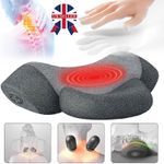 3 in1 Electric Neck Massager Pillow Heat Vibration Shoulder Massage Neck Hump