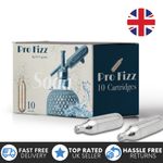 10x ProFizz CO2 8g Chargers - Non-Threaded Soda Cartridges Gas Bulbs - UK Seller